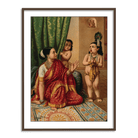 Yasoda glimpses the whole universe inside Krishna's mouth by Raja Ravi Varma Wall Art buy online