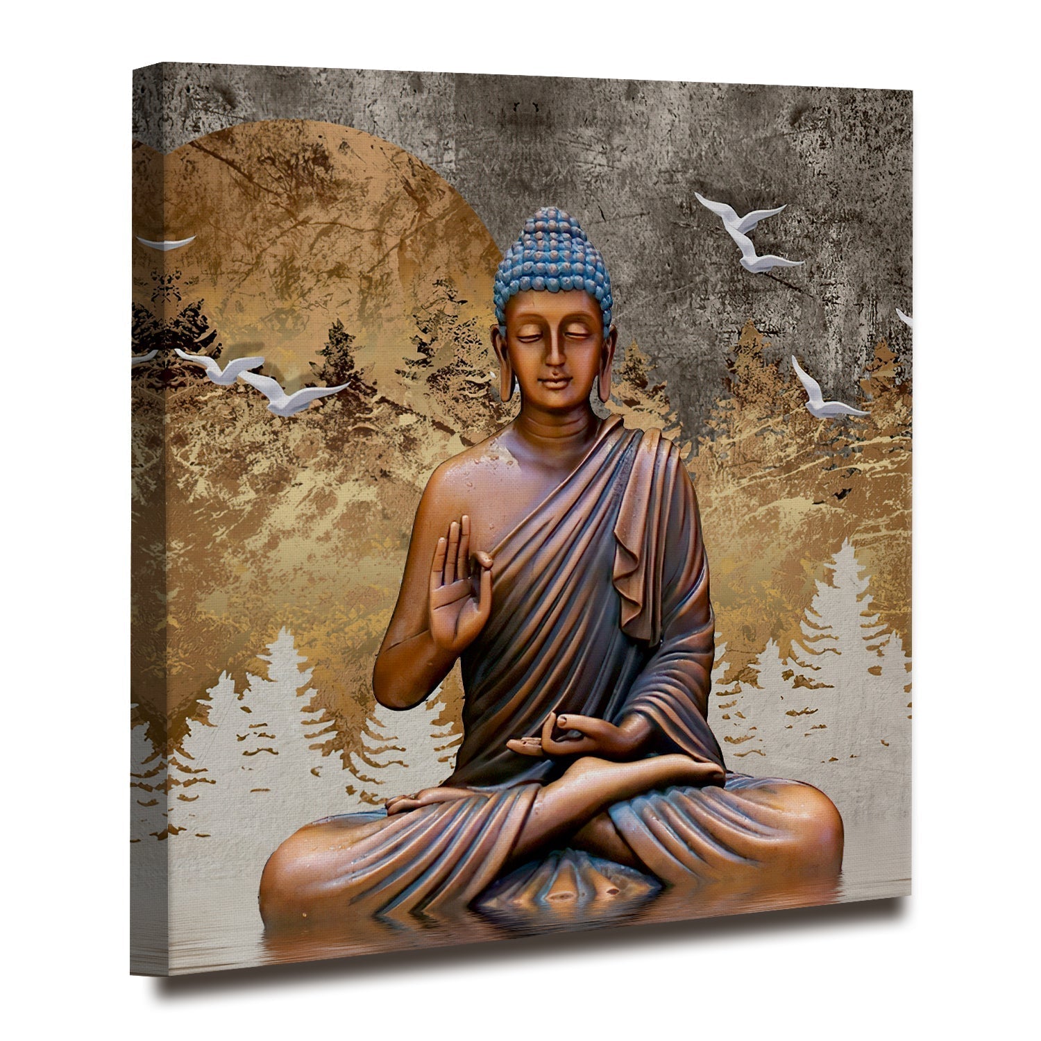 Buddha Wall Art Canvas Painting