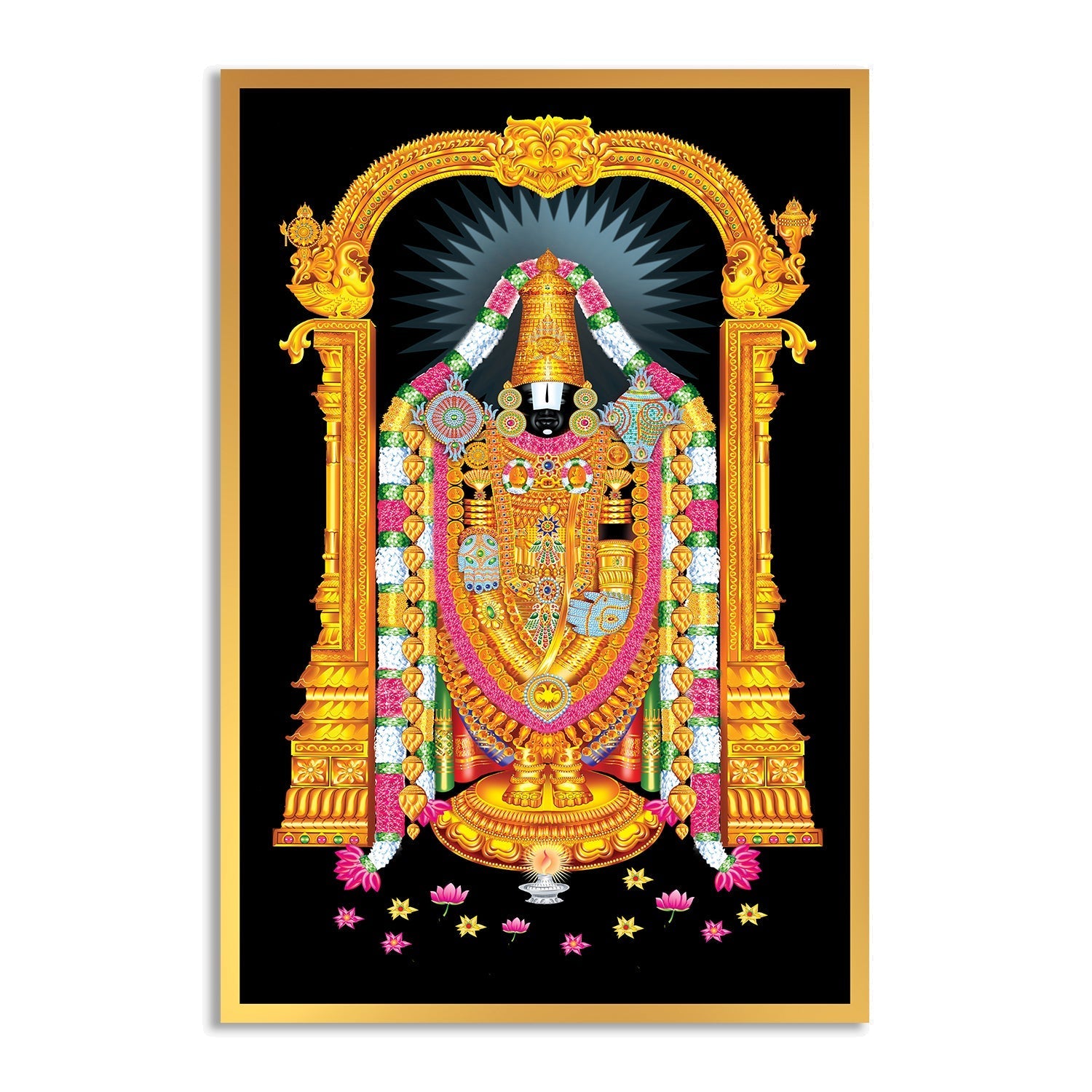 religious painting of hindu deity from anciq